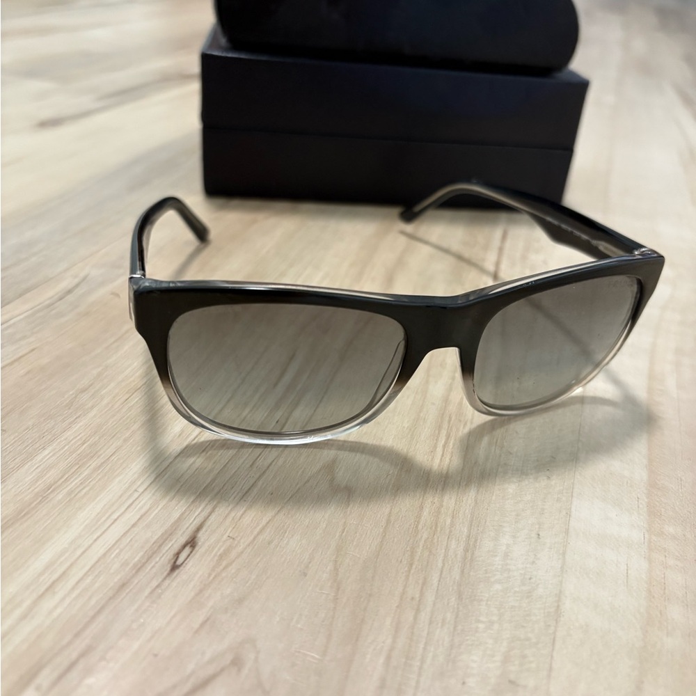 Prada Black and Gray Sunglasses